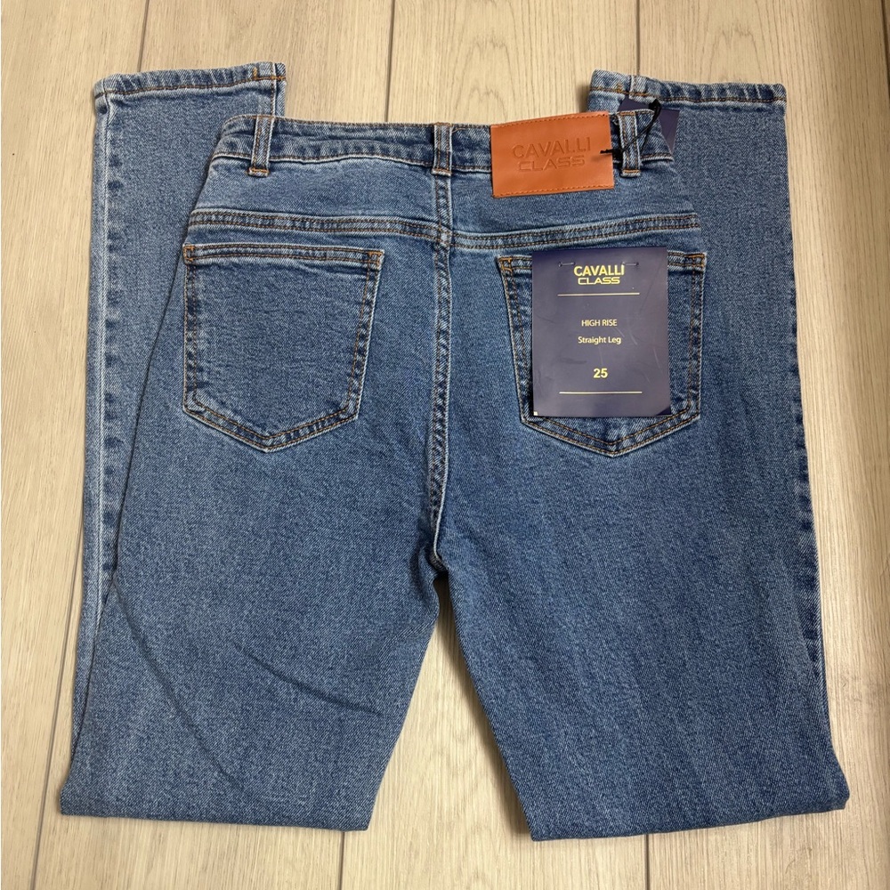 Cavalli Class Straight Leg Jeans